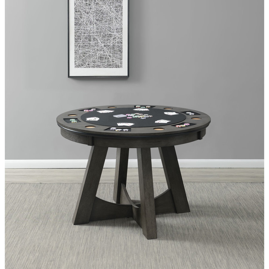 Powersville 48'' 4 - Player Poker Table